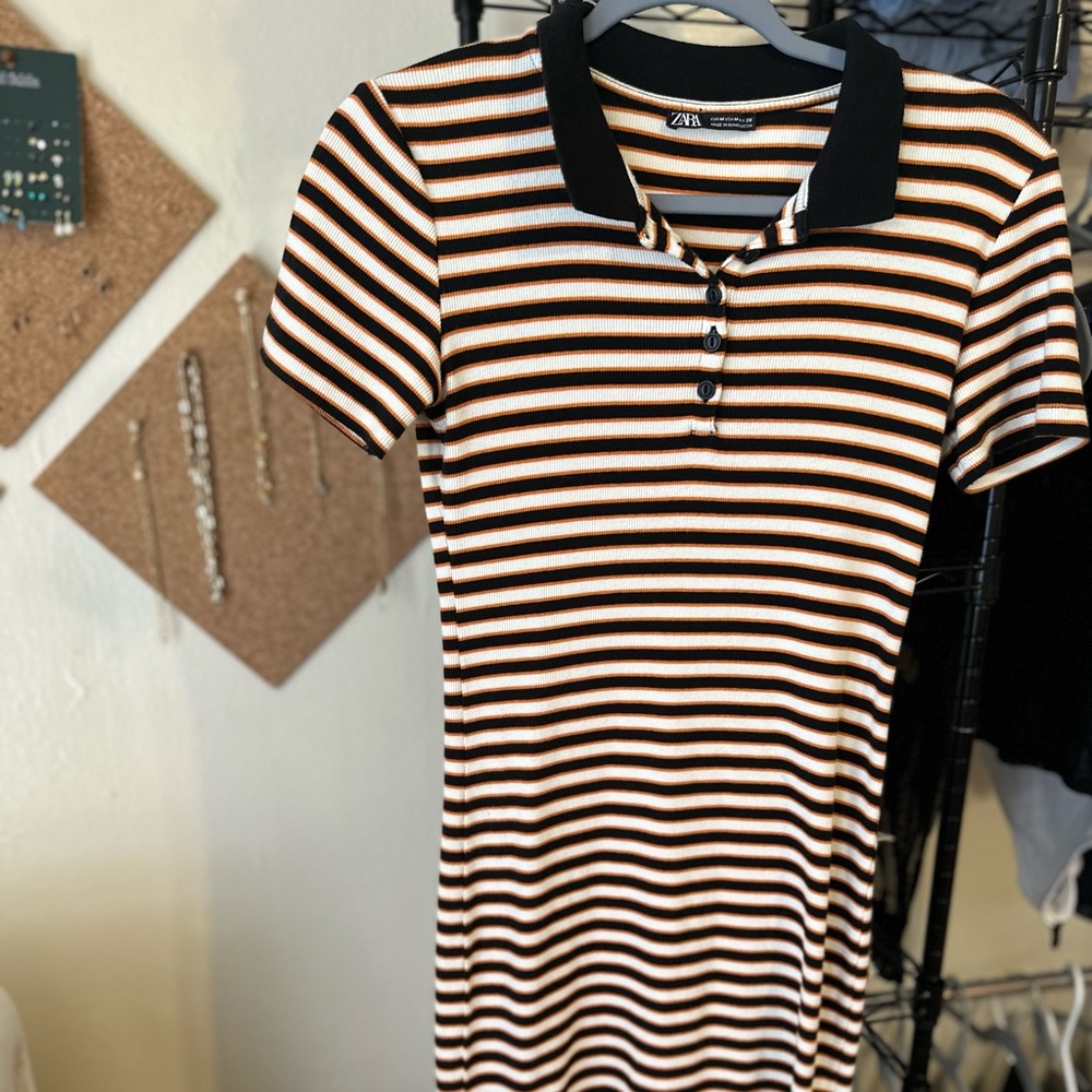 Zara collared dress